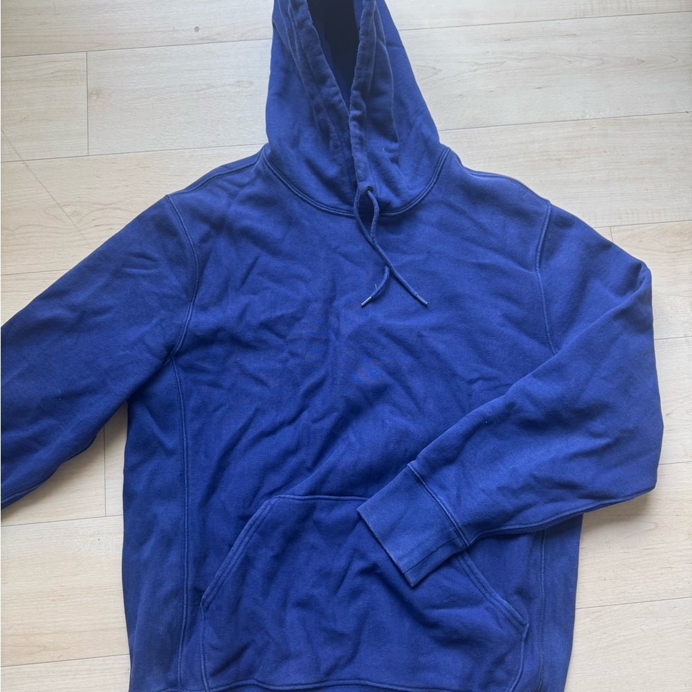 J. Crew Men's Blue Hoodie